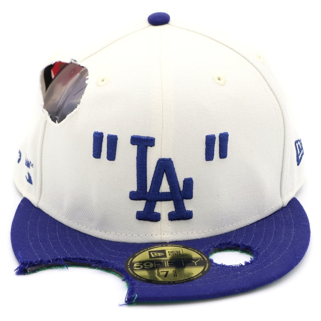 OFF-WHITE(オフホワイト) NEW ERA MLB LA DODGERS CAP ニューエラ ロサンゼルスドジャーズ キャップ 帽子 ホワイト/ブルー