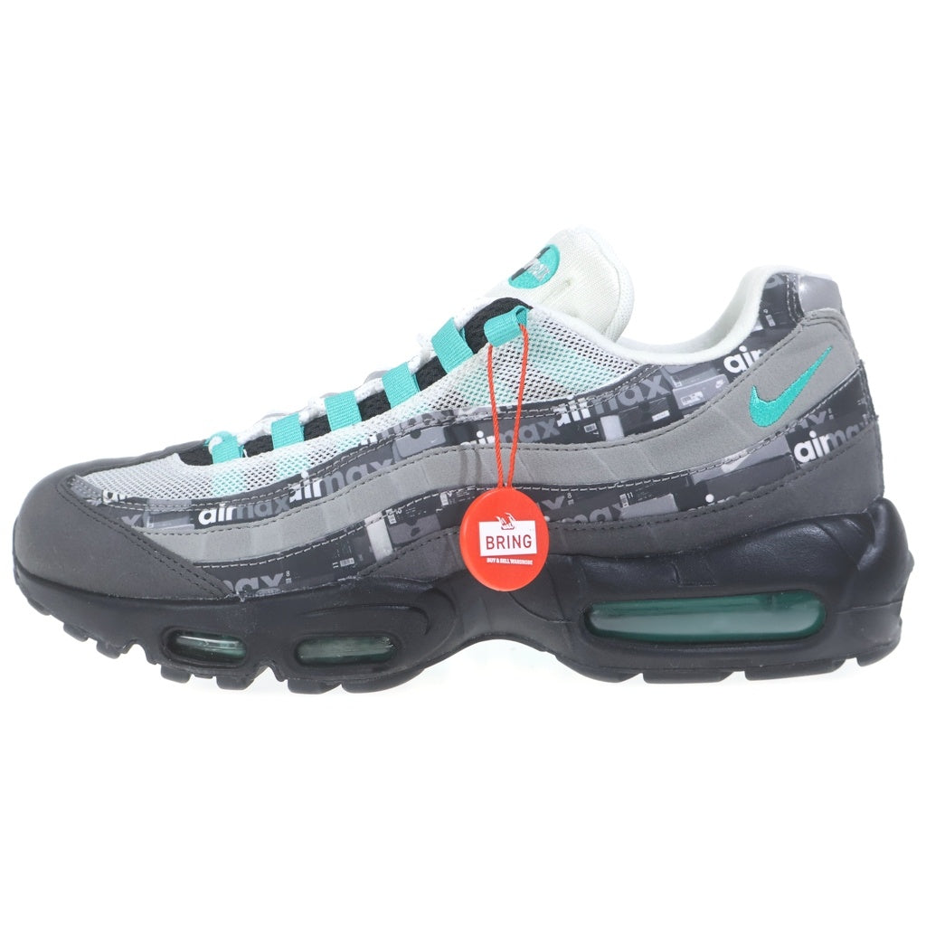 NIKE(ナイキ) ×ATMOS AIR MAX95 アトモス エアマックス95 ローカットスニーカー ブラック US10.5/28.5cm AQ0925-001