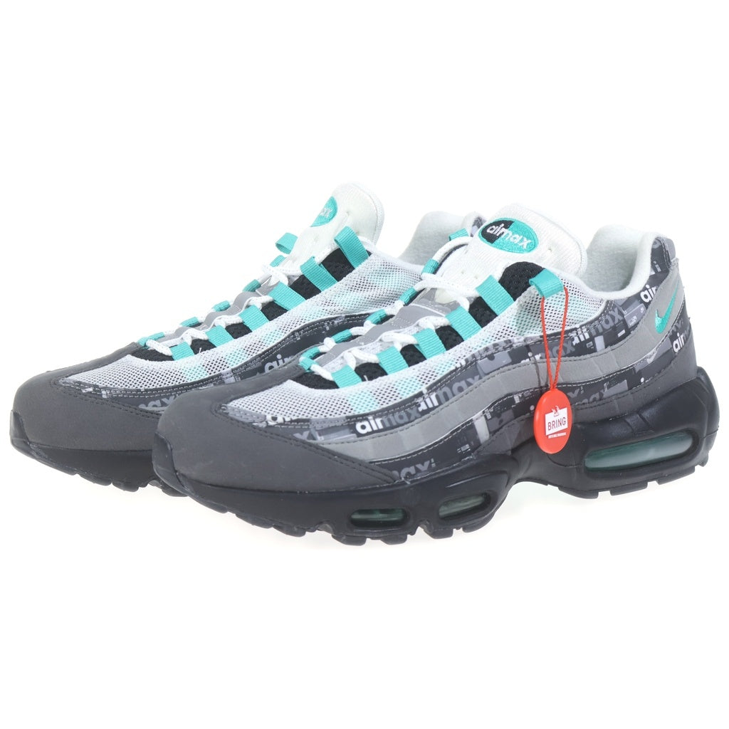 NIKE(ナイキ) ×ATMOS AIR MAX95 アトモス エアマックス95 ローカットスニーカー ブラック US10.5/28.5cm AQ0925-001