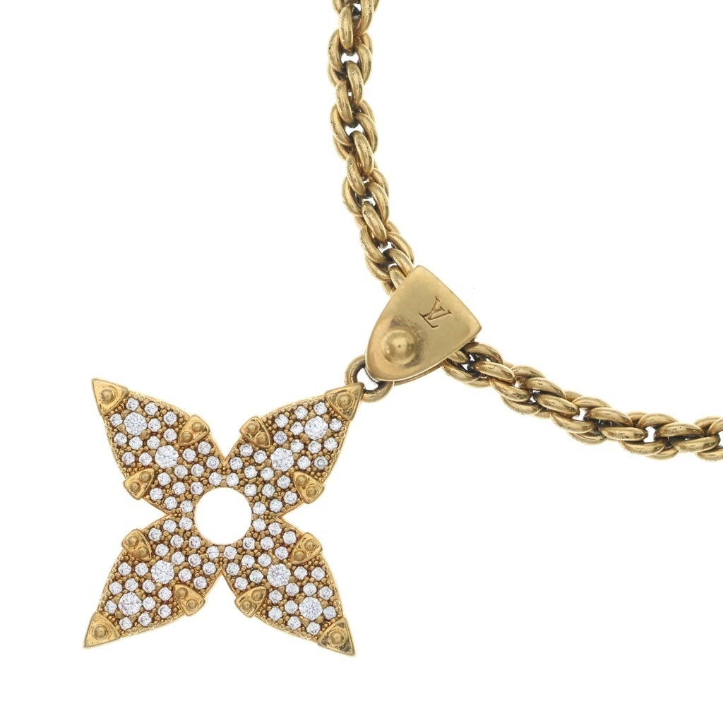 LOUIS VUITTON(ルイヴィトン) LV ロープ ペンダント ネックレス ゴールド M01751