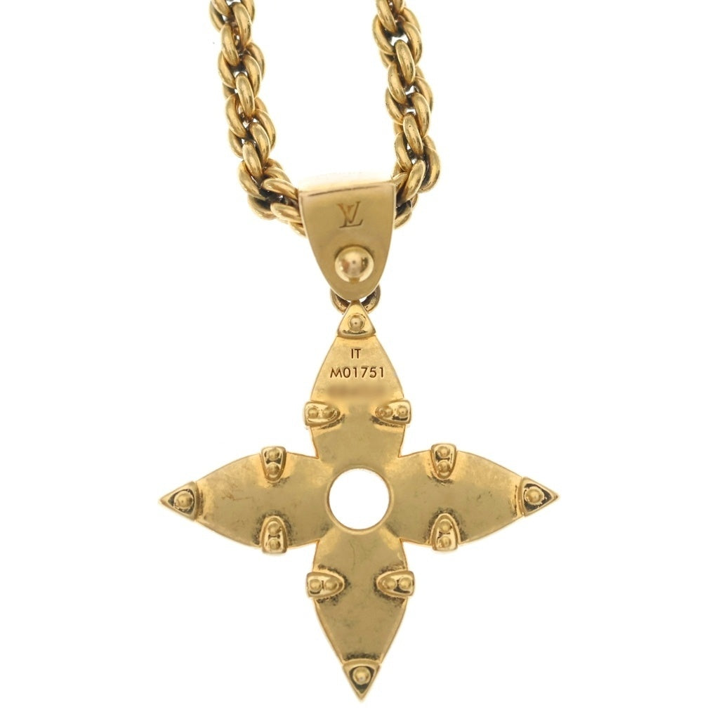 LOUIS VUITTON(ルイヴィトン) LV ロープ ペンダント ネックレス ゴールド M01751