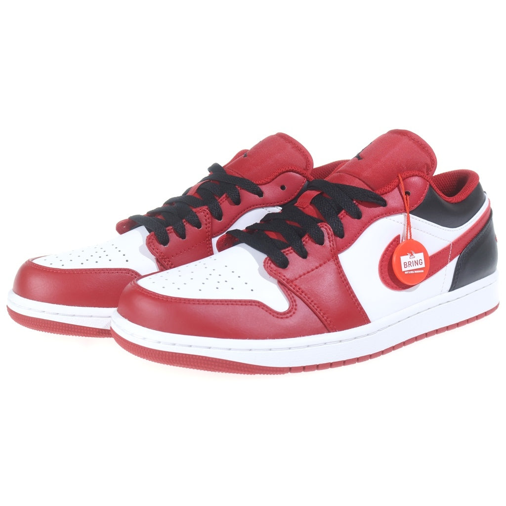 NIKE(ナイキ) AIR JORDAN1 LOW エアジョーダン1 ローカットスニーカー レッド US10.5/28.5cm 553558-163