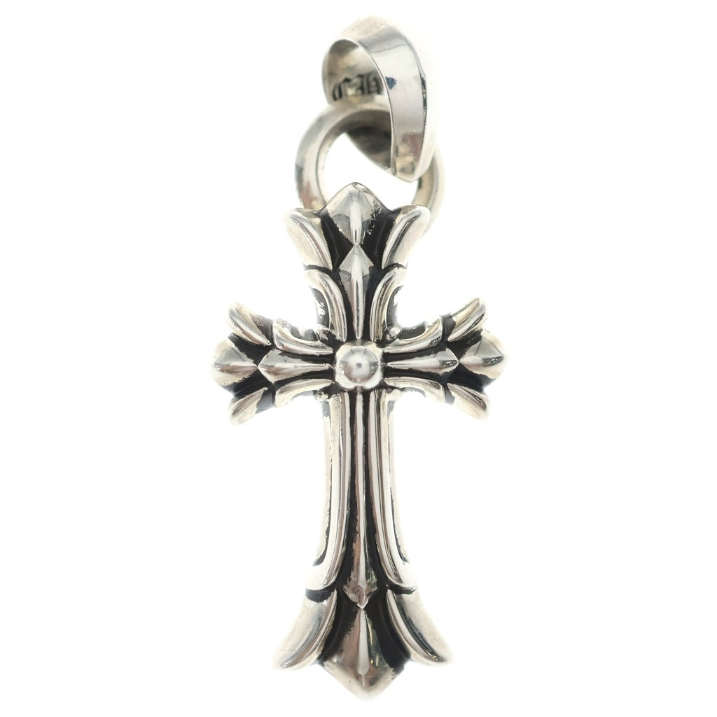 CHROME HEARTS(クロムハーツ) DBL CH CRS W BALE ダブルCHクロス ベイル ペンダントトップ シルバー