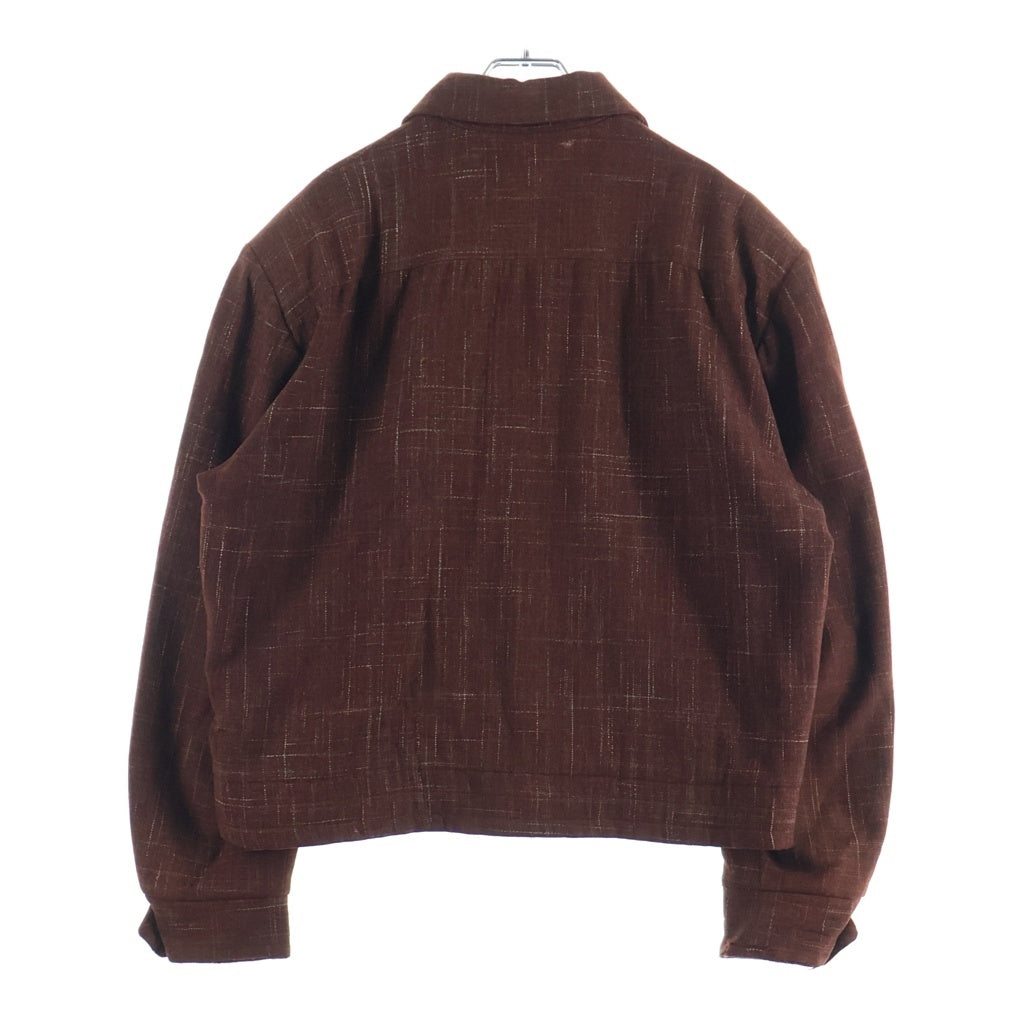VINTAGE(ヴィンテージ) 50S LAKESHINE ジップアップ ギャバジンジャケット ブラウン