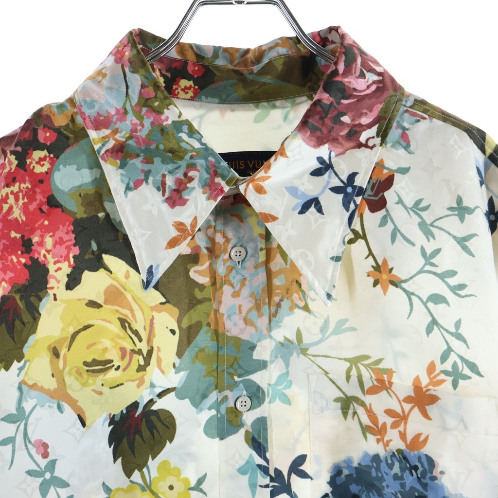 LOUIS VUITTON(ルイヴィトン) 22AW L/S Shirt フラワーモノグラムクラシック 長袖シャツ 花柄 マルチカラー RE9 HNS62W