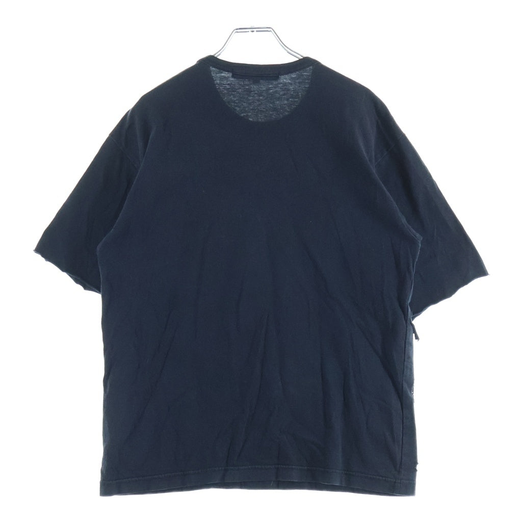 JUNYA WATANABE COMME des GARCONS(ジュンヤワタナベ コムデギャルソン) 00s レイヤード デザイン 半袖Tシャツ カットソー ブラック
