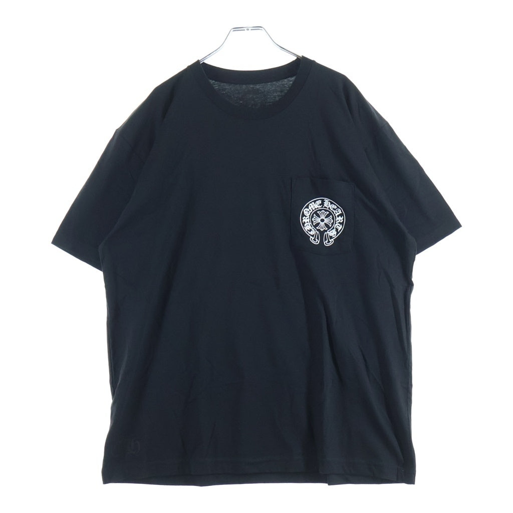 CHROME HEARTS(クロムハーツ) Las Vegas Limited Horseshoe S/S Tee ラスベガス限定 ホースシュープリント 半袖Tシャツ カットソー ブラック
