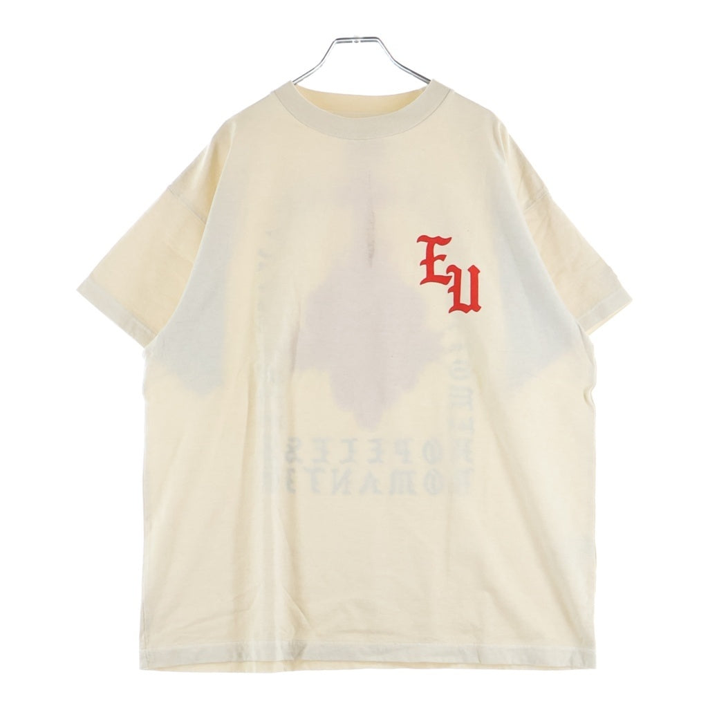 Emotionally Unavailable(エモーショナリー アンアヴェイラブル) EU SAVAGE S/S 半袖Tシャツ カットソー ベージュ EU-HR1-0000-C05 EU-HR1-0000-C05