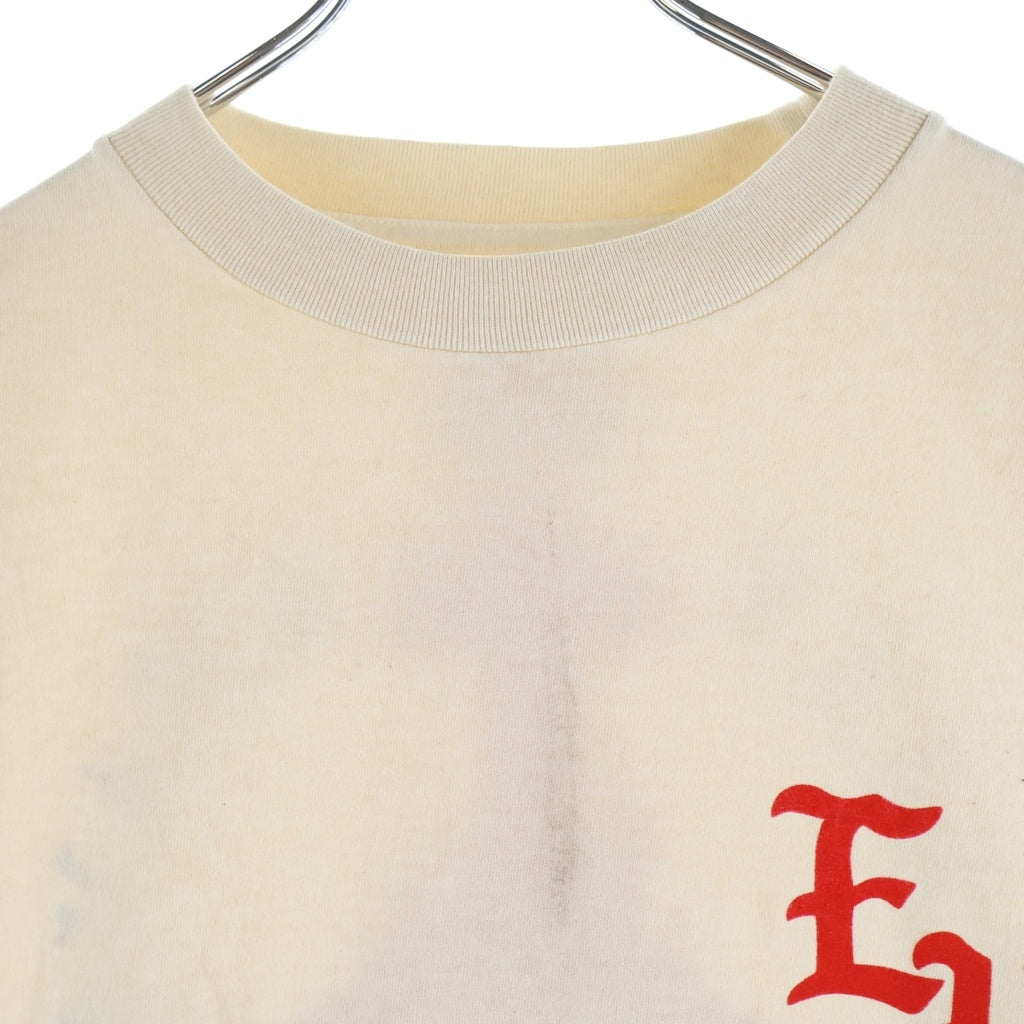 Emotionally Unavailable(エモーショナリー アンアヴェイラブル) EU SAVAGE S/S 半袖Tシャツ カットソー ベージュ EU-HR1-0000-C05 EU-HR1-0000-C05