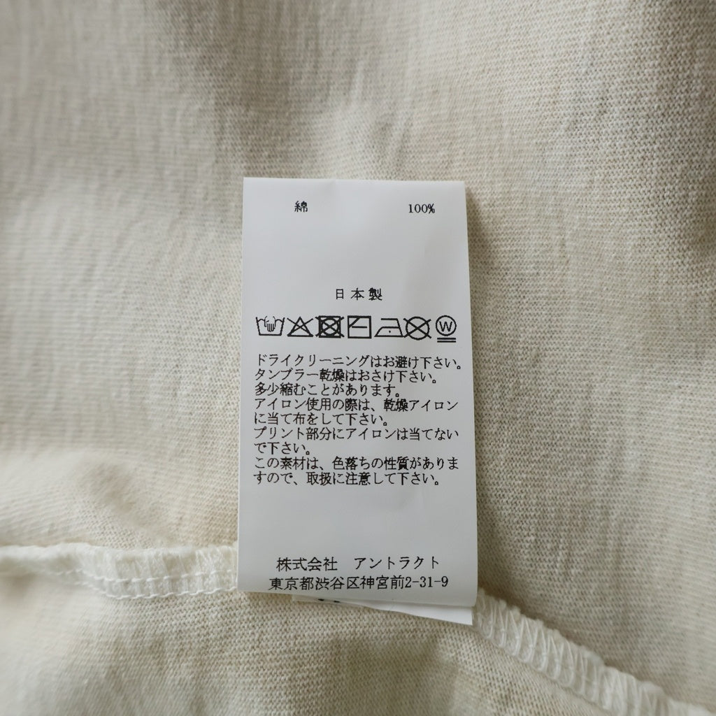 Emotionally Unavailable(エモーショナリー アンアヴェイラブル) EU SAVAGE S/S 半袖Tシャツ カットソー ベージュ EU-HR1-0000-C05 EU-HR1-0000-C05