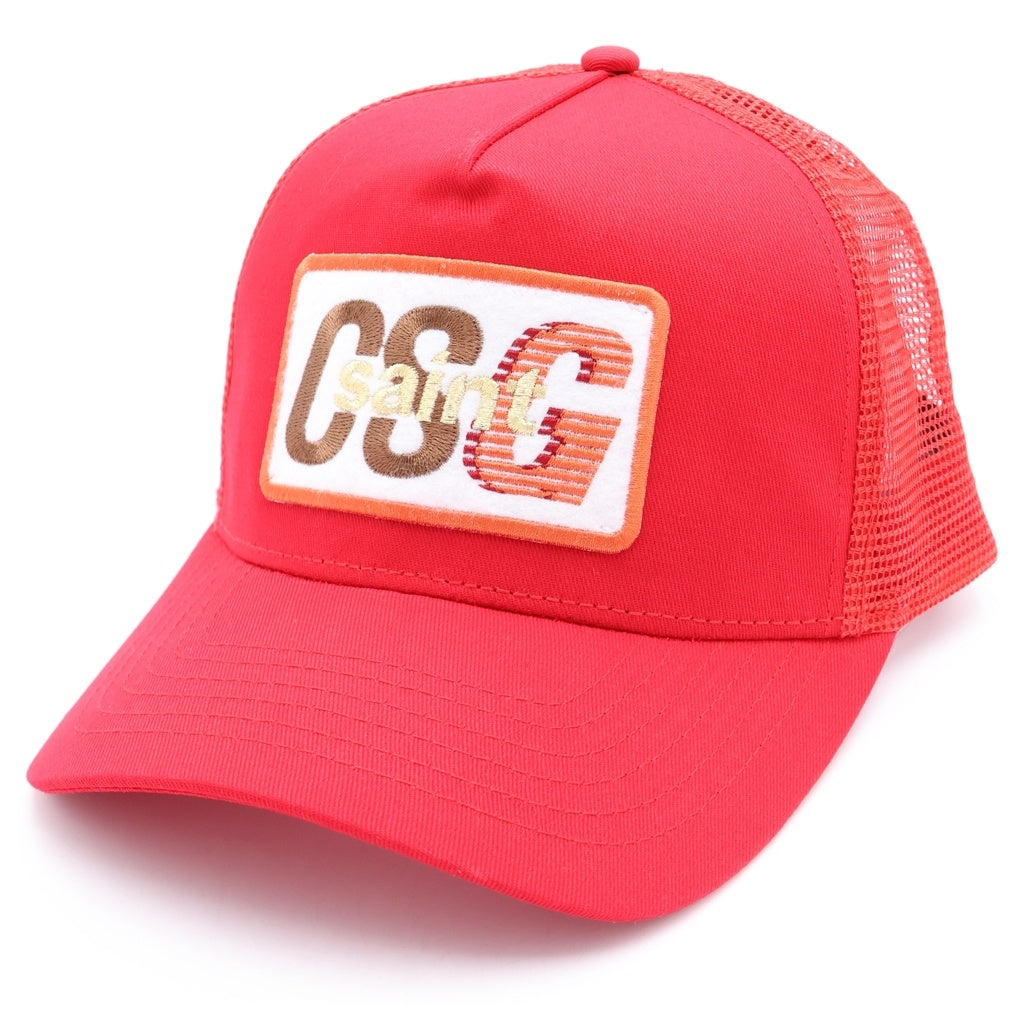 SAINT MICHAEL(セントマイケル) ×黒夢 Mesh Cap メッシュ キャップ 帽子 レッド KRYM069 KRYM069