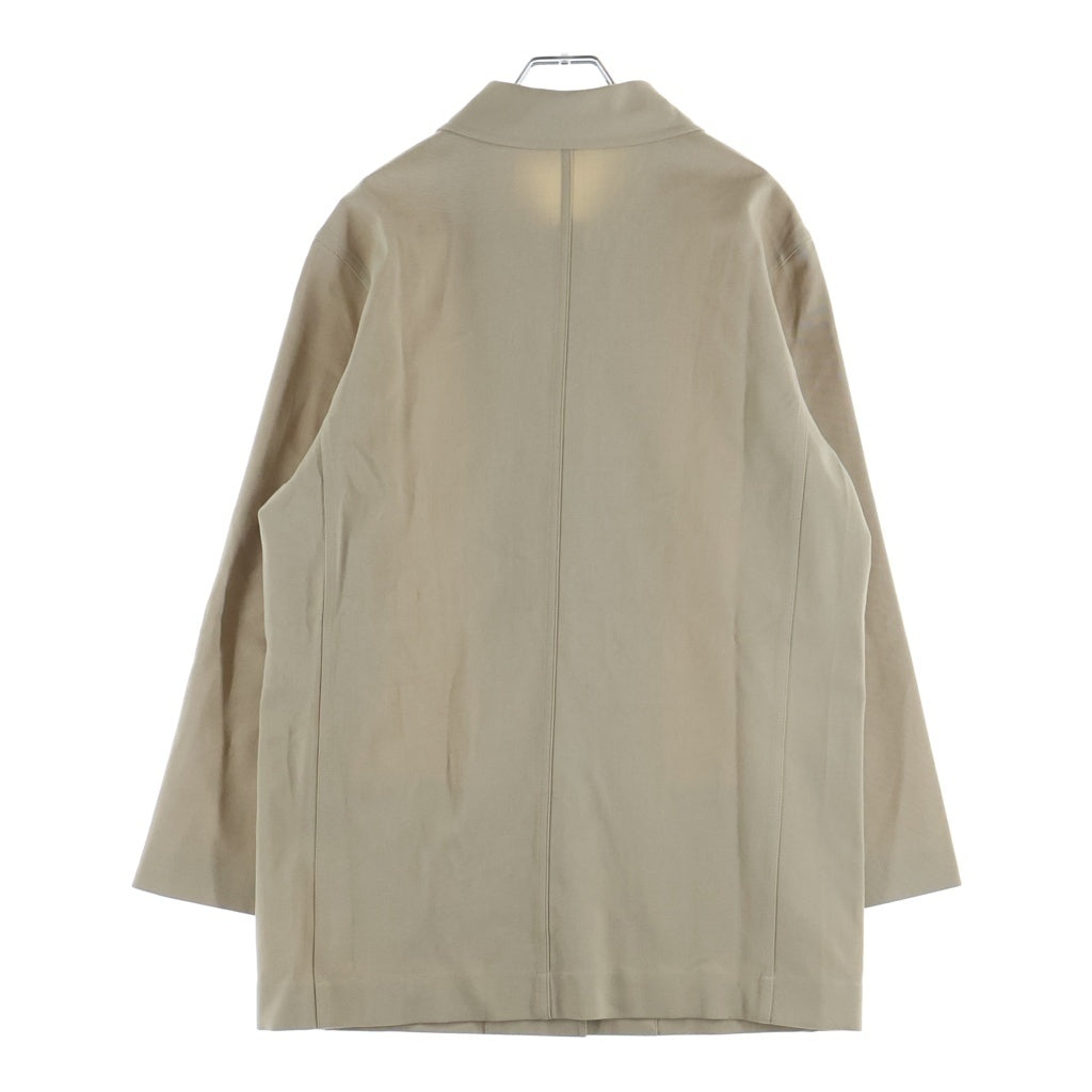 CHANEL(シャネル) 90-00s Archive ロゴボタン ステンカラー ジャケット ベージュ レディース