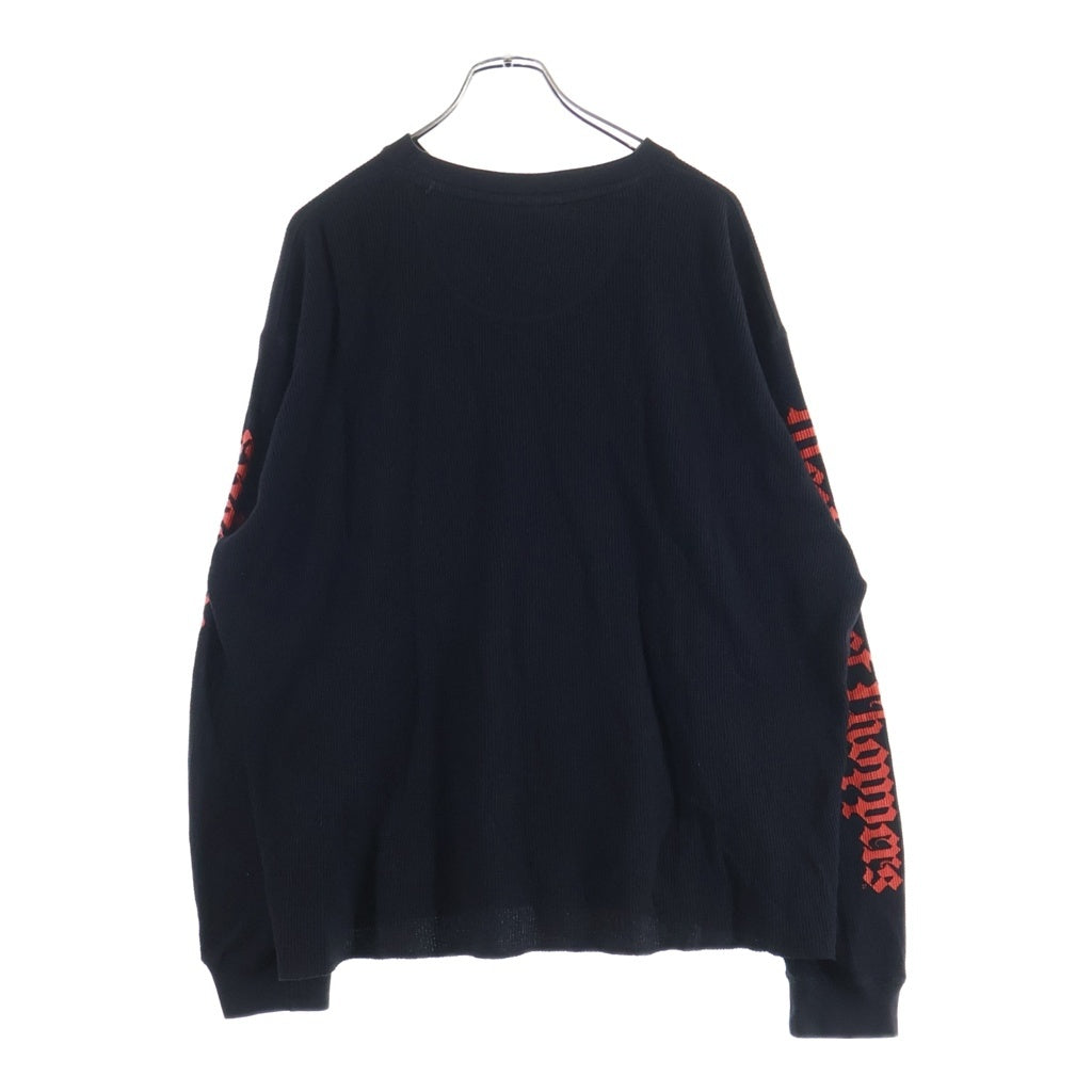 VINTAGE(ヴィンテージ) 90-00s West Coast Choppers Thermal L/S Tee ウエストコーストチョッパーズ アイアンクロス サーマル 長袖Tシャツ カットソー ブラック