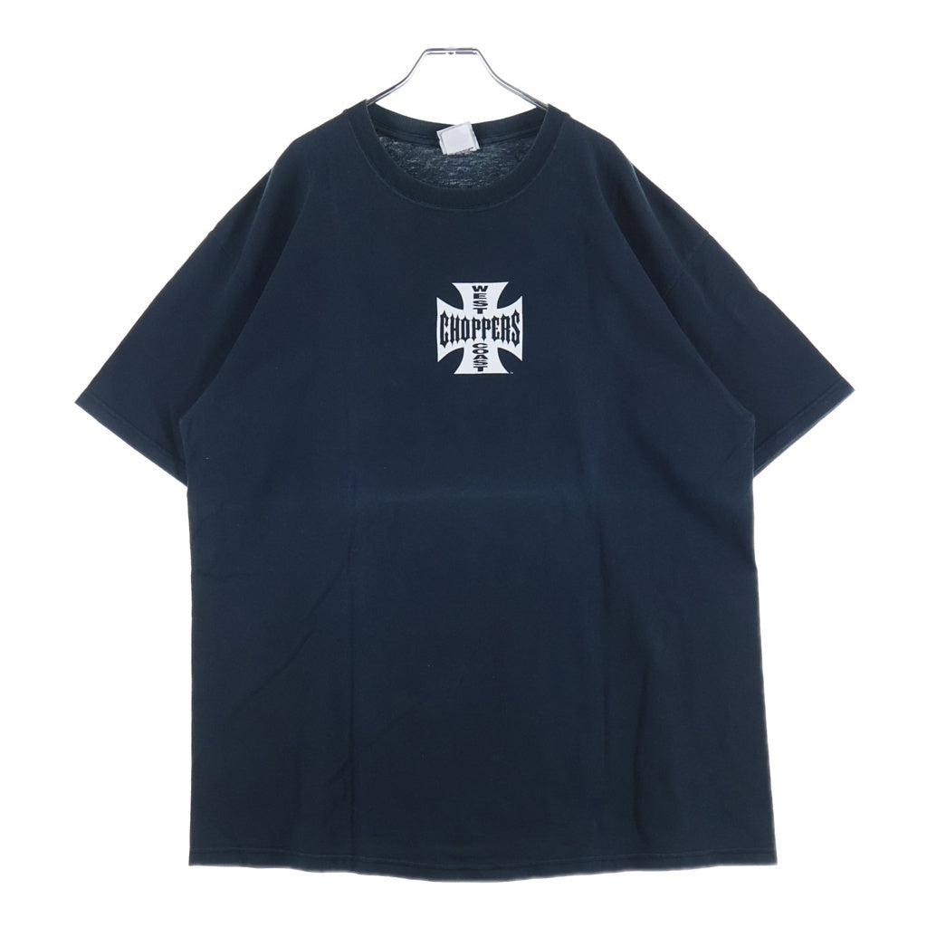 VINTAGE(ヴィンテージ) 90-00s West Coast Choppers S/S Tee ウエストコーストチョッパーズ アイアンクロス 半袖Tシャツ カットソー ブラック