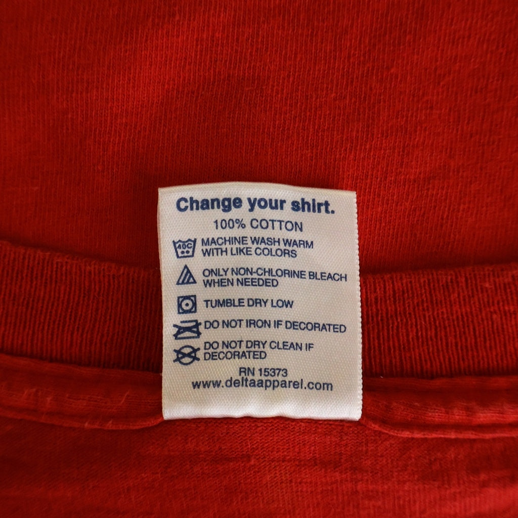 VINTAGE(ヴィンテージ) 00s West Coast Choppers L/S Tee ウエストコーストチョッパーズ アイアンクロス 長袖Tシャツ カットソー レッド