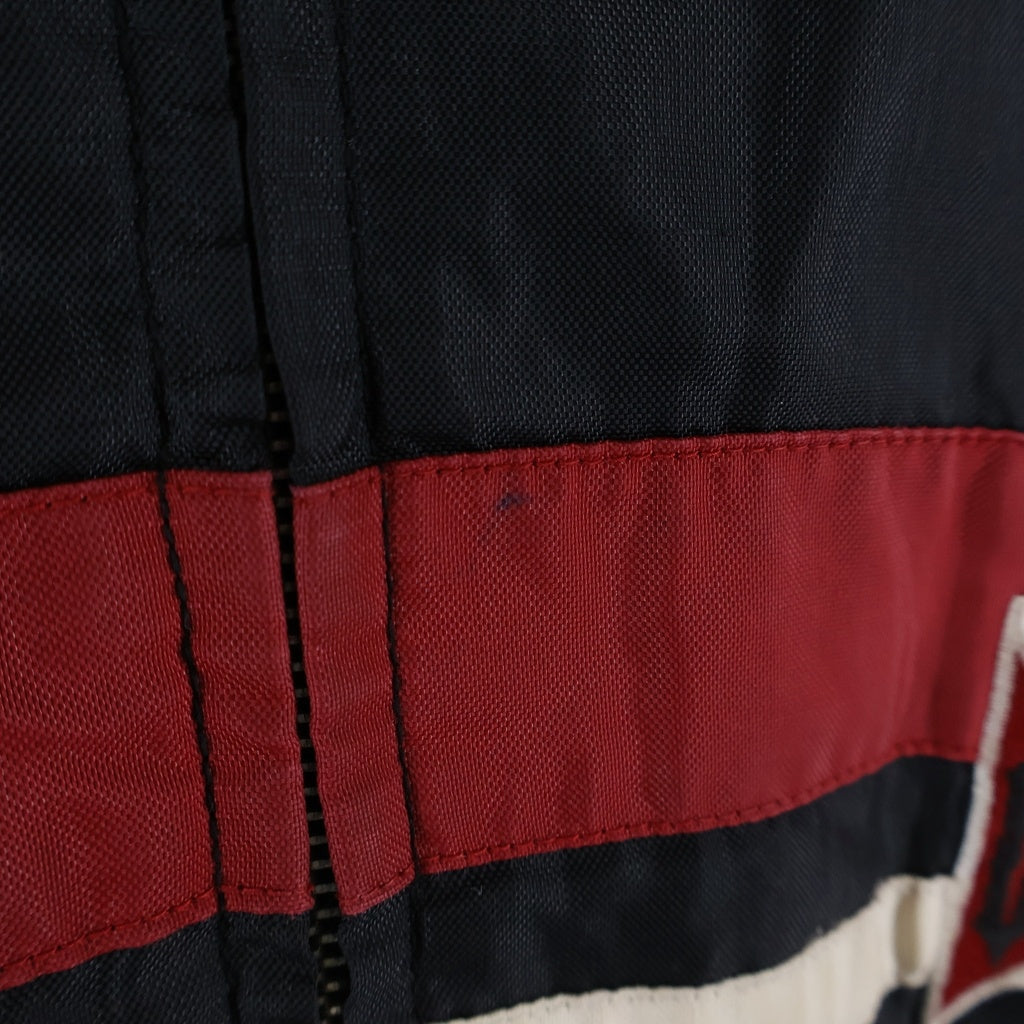 VINTAGE(ヴィンテージ) 90s West Coast Choppers Nylon Zip Up Jacket ウエストコーストチョッパーズ アイアンクロス ジップアップジャケット フーディー パーカー ブラック