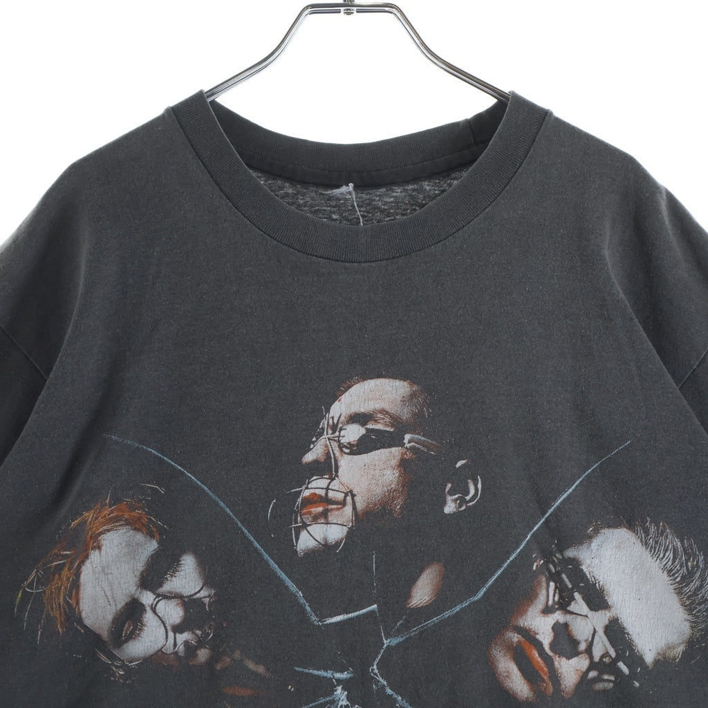 VINTAGE(ヴィンテージ) 90s Rammstein Sehnsucht Blue Grape ラムシュタイン ゼーンズフト クルーネックTシャツ ブラック