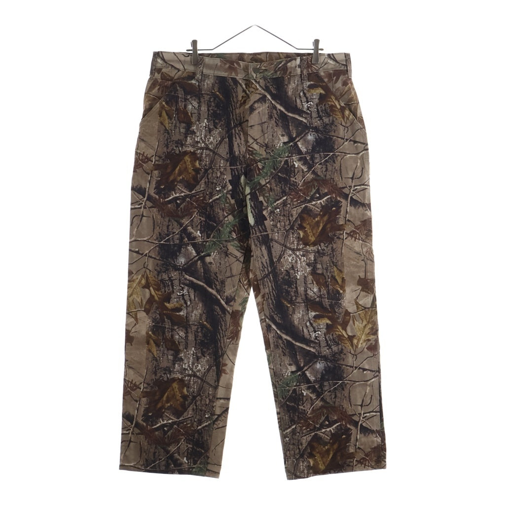 CARHARTT(カーハート) 00s Duck Pants リアルツリー ダックペインターパンツ 総柄 ブラウン B235 CAP