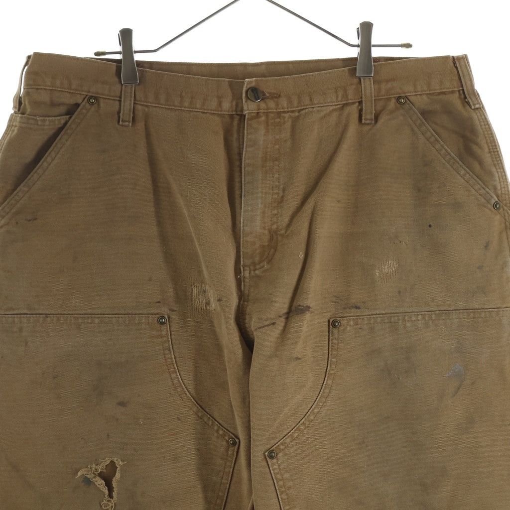 CARHARTT(カーハート) 00s Duck Pants ダブルニー ダックペインターパンツ ブラウン B136 BRN