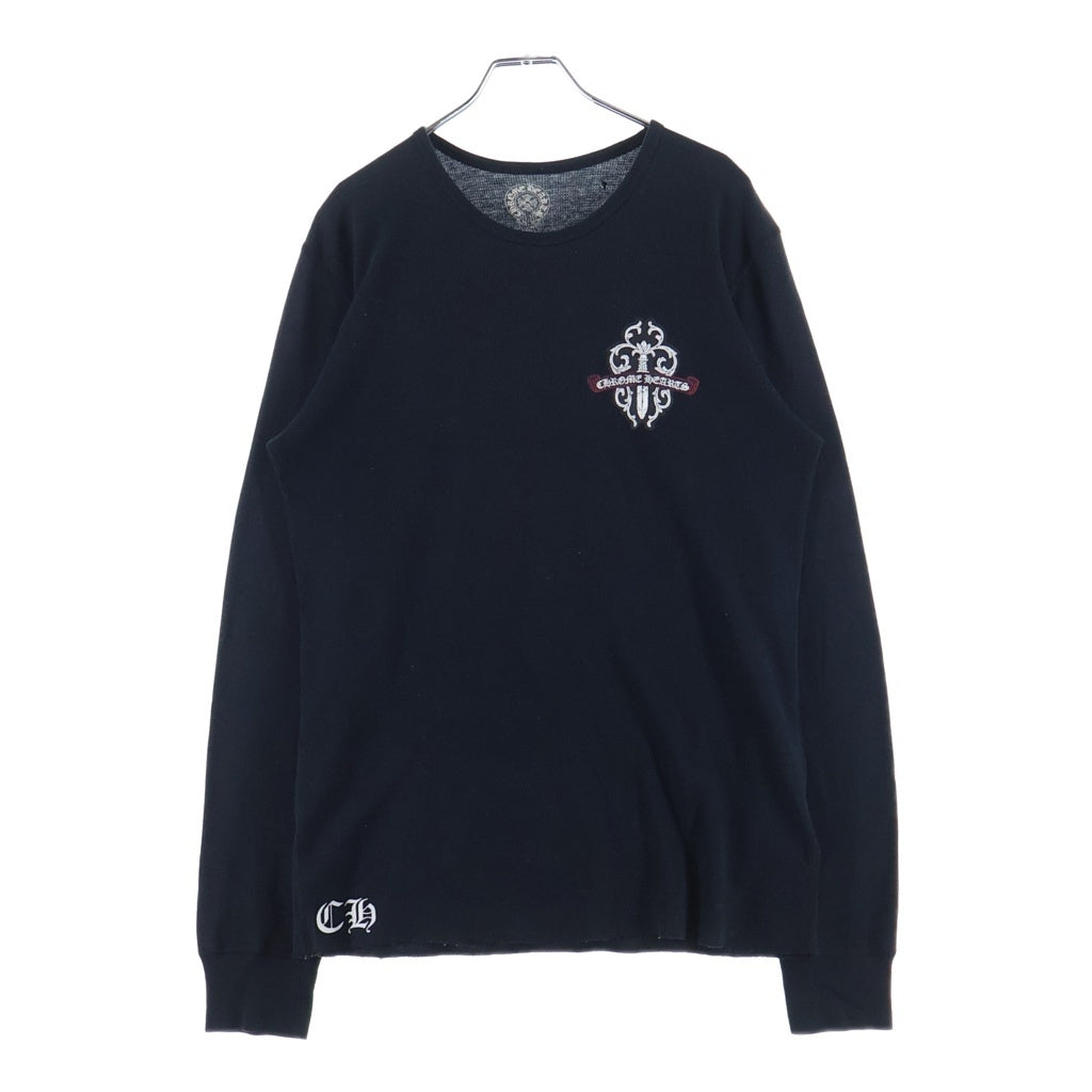 CHROME HEARTS(クロムハーツ) Vine Dagger Print Thermal Long Sleeve Tee ヴァインダガー プリント サーマル ロングスリーブTシャツ ブラック