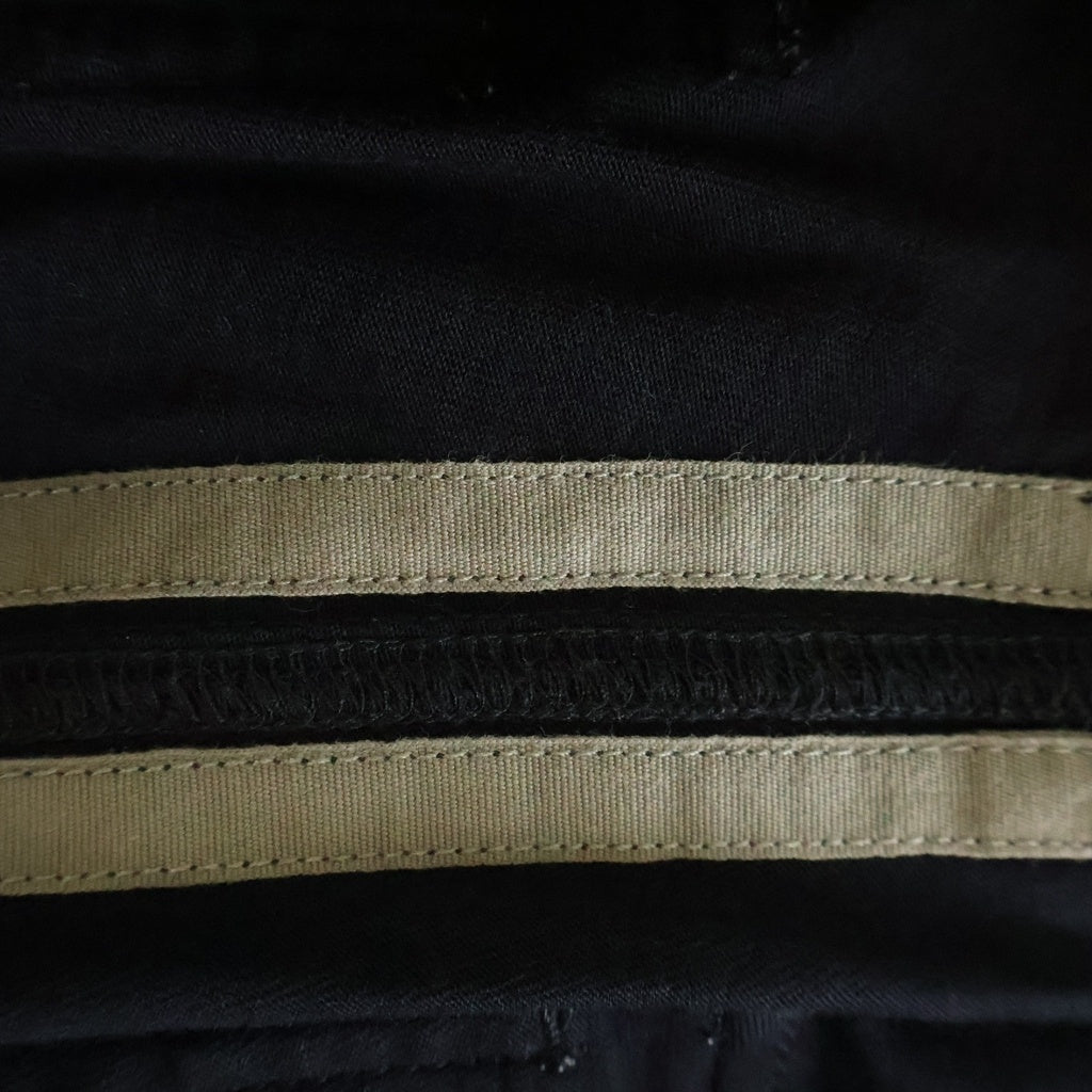 DRKSHDW(ダークシャドウ) Zip Up Design Pants サルエルパンツ ブラック DU20S5375-RN