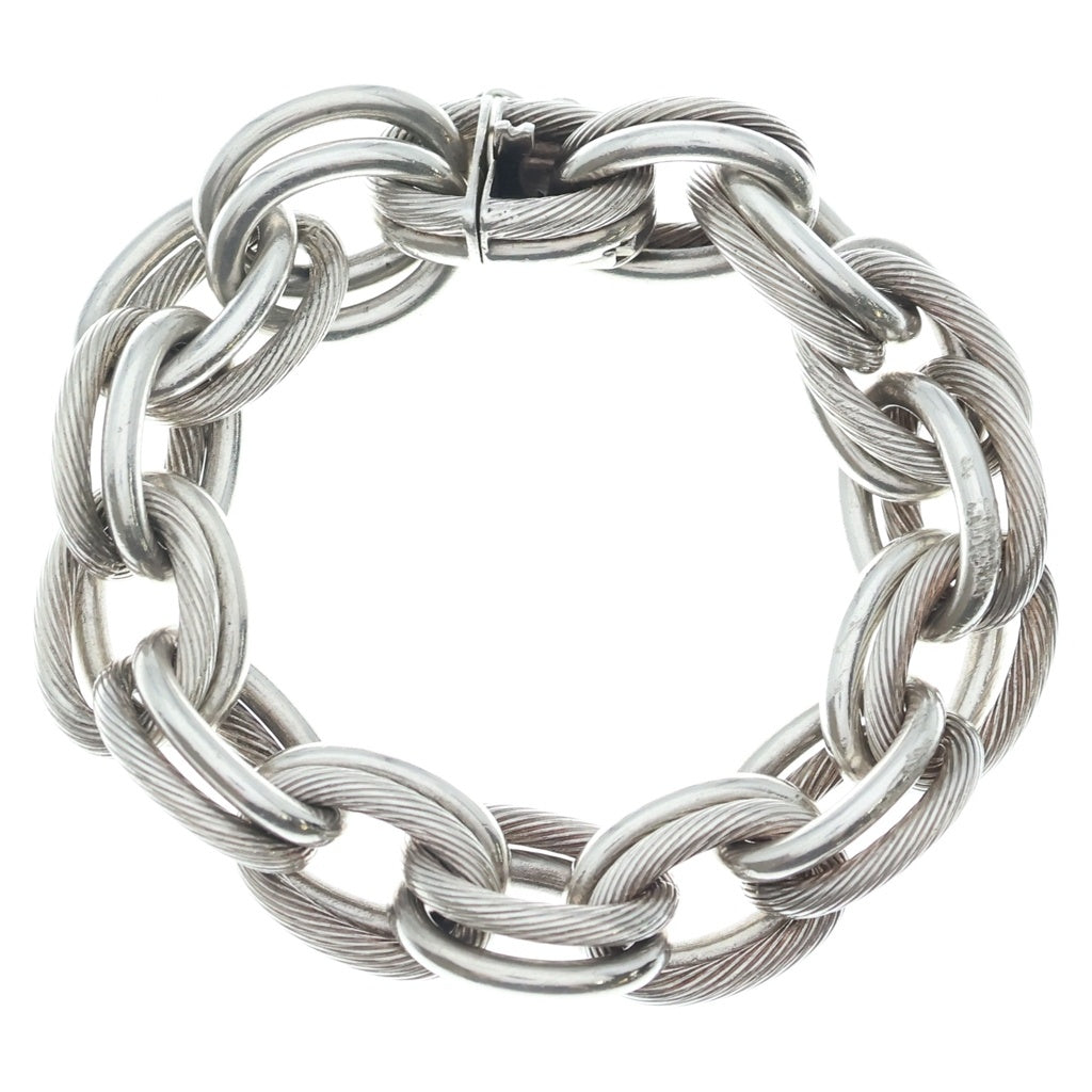 HERMES(エルメス) VINTAGE Destrier Bracelet Sliver925 GM ヴィンテージ デストリエブレスレット 蟹刻印 シルバー