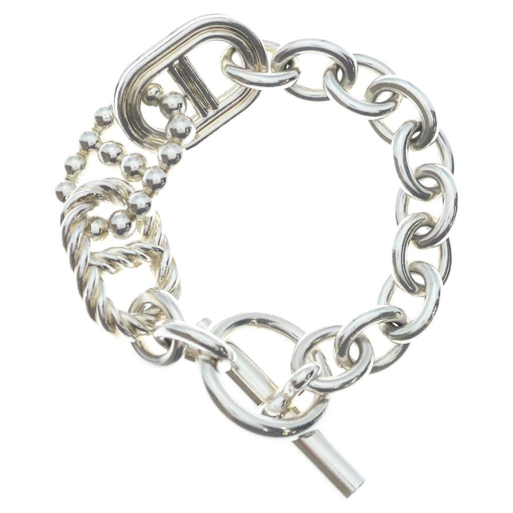 HERMES(エルメス) Chaine d'Ancre Bracelet Sliver925 GM シェーヌダンクル パラード トルサード ブレスレット シルバー
