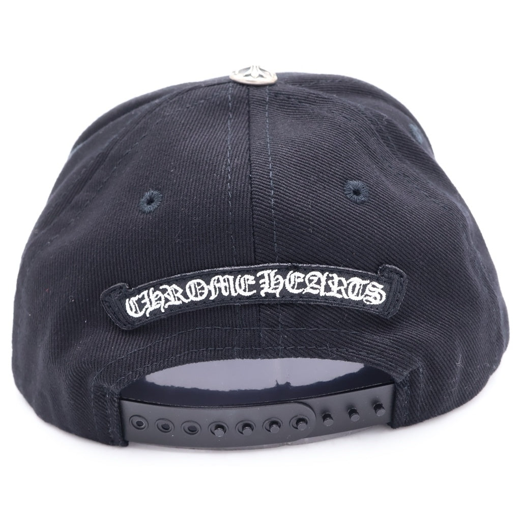 CHROME HEARTS(クロムハーツ) BASEBALL TRUCKER ベースボールトラッカーキャップ ヴァインダガー刺繍 帽子 ブラック