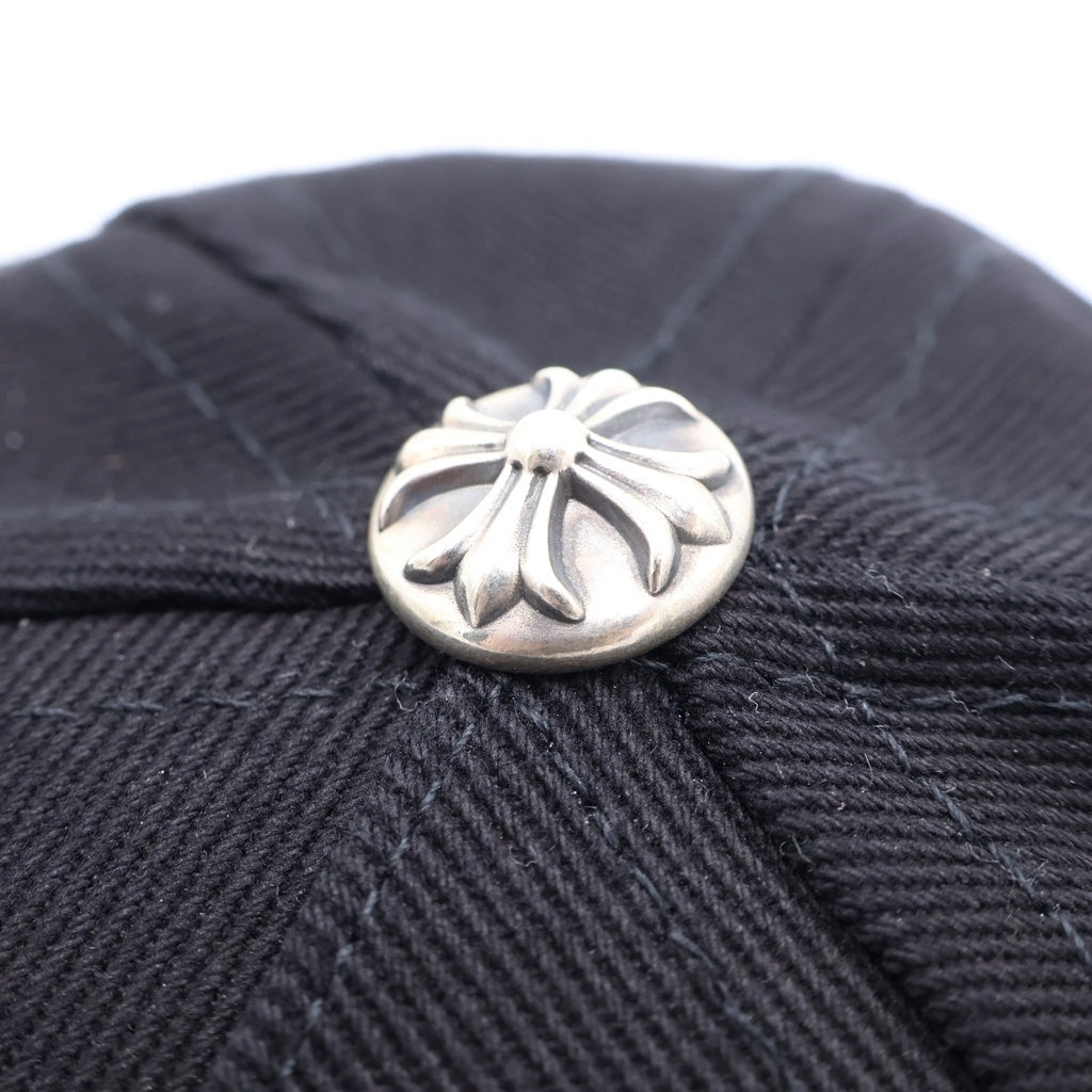 CHROME HEARTS(クロムハーツ) BASEBALL TRUCKER ベースボールトラッカーキャップ ヴァインダガー刺繍 帽子 ブラック