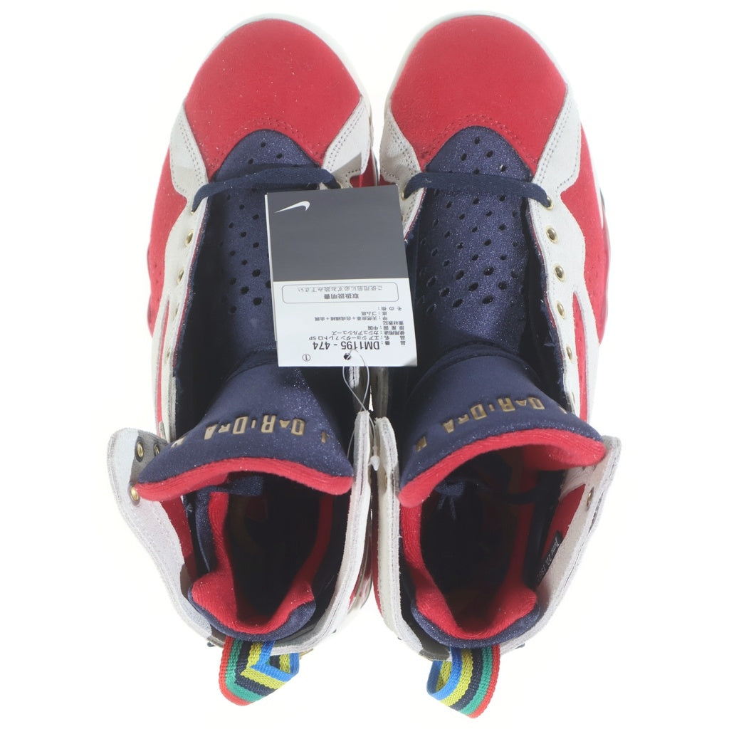 NIKE(ナイキ) ×Trophy Room AIR JORDAN7 RETRO SP トロフィールーム エアジョーダン7 ハイカットスニーカー レッド US9/27cm HV8563-600 DM1195-474