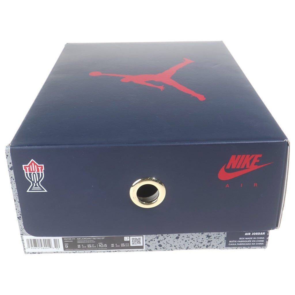 NIKE(ナイキ) ×Trophy Room AIR JORDAN7 RETRO SP トロフィールーム エアジョーダン7 ハイカットスニーカー レッド US9/27cm HV8563-600 DM1195-474