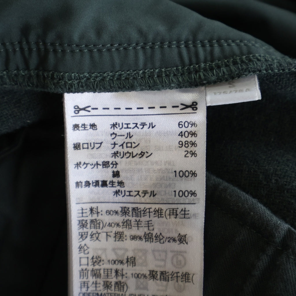Y-3(ワイスリー) FLANNEL CUF PNT フランネル パンツ グリーン IQ1826