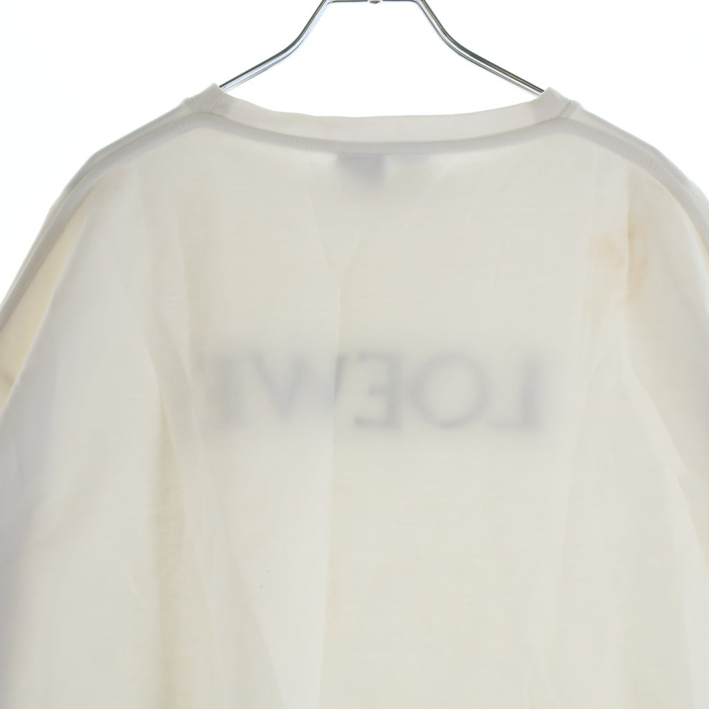 LOEWE(ロエベ) Cropped T-Shirt クロップド 半袖Tシャツ ホワイト レディース S616Y22X61