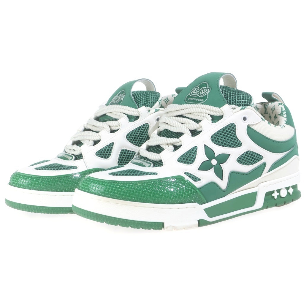LOUIS VUITTON(ルイヴィトン) Low Sneakers スケート ライン ローカット スニーカー グリーン GO 0273