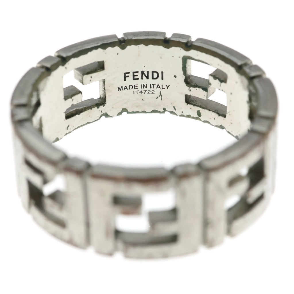 FENDI(フェンディ) FF Logo Ring ロゴ リング シルバー IT4722