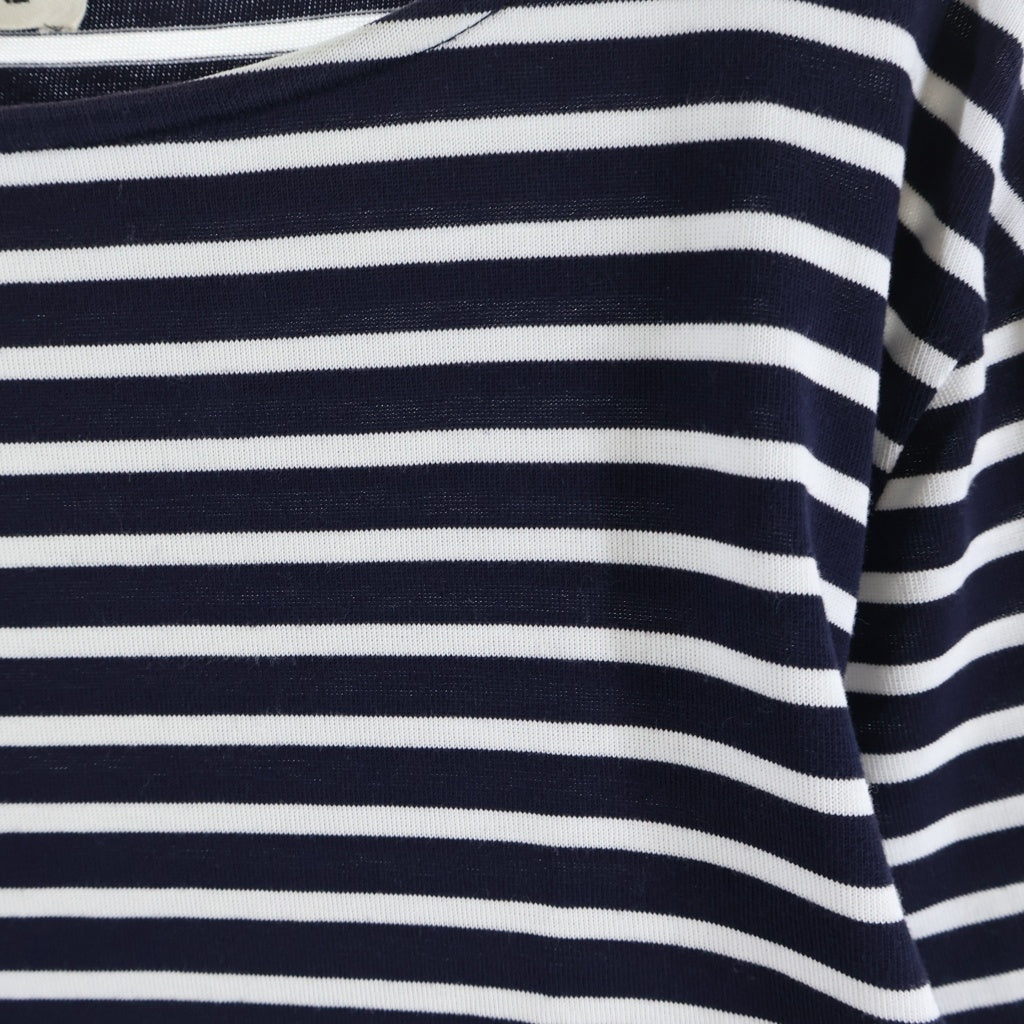 CELINE(セリーヌ) 19SS Border L/S Tee X015680D ボーダーロングスリーブカットソー 長袖 ネイビー/ホワイト