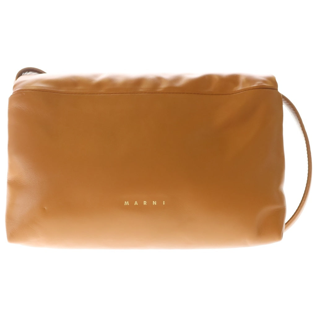 MARNI(マルニ) PRISMA SHOULDER BAG プリズマ レザーショルダーバッグ ブラウン SBMP0139UO レディース