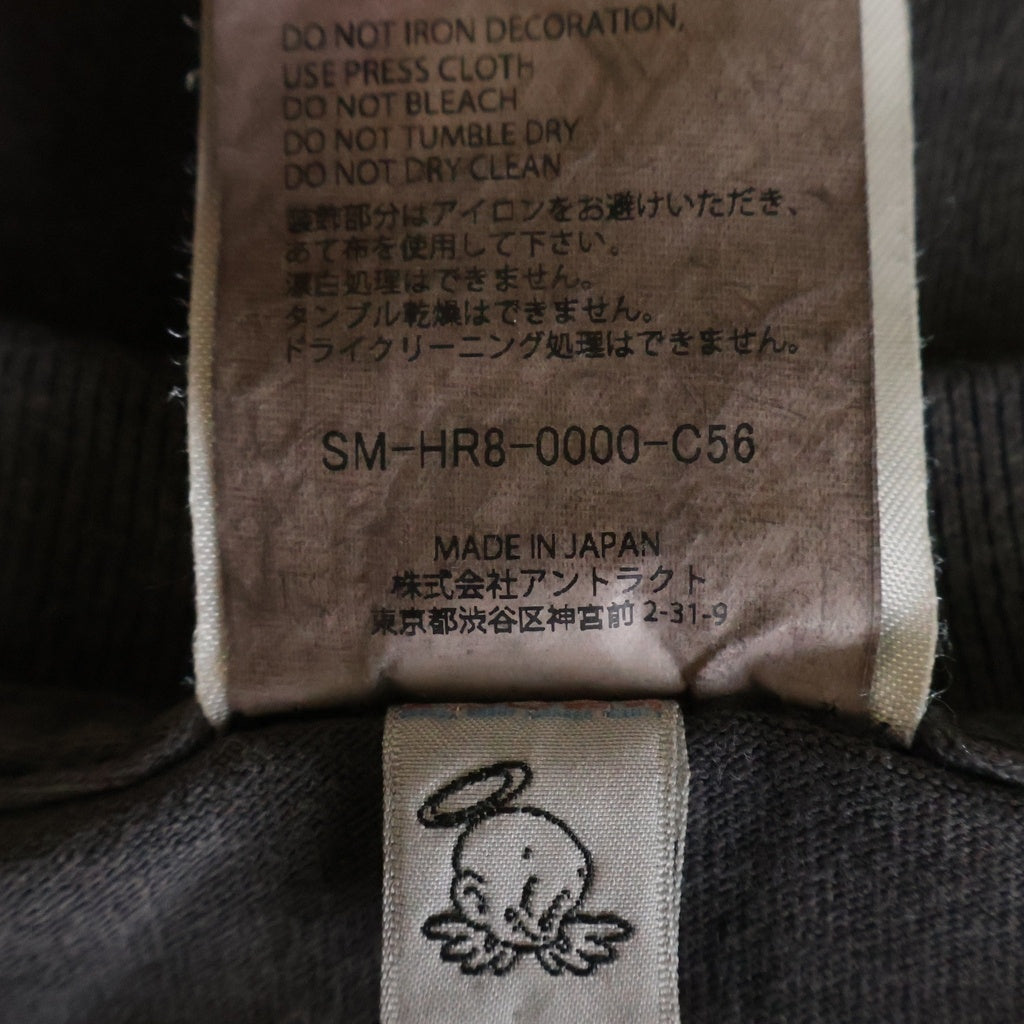 SAINT MICHAEL(セントマイケル) 25SS ×FRIENDS VINTAGE GRAPHIC TEE SM-HR3-0000-C56 ×フレンズ ヴィンテージ加工 グラフィック半袖Tシャツ ブラック