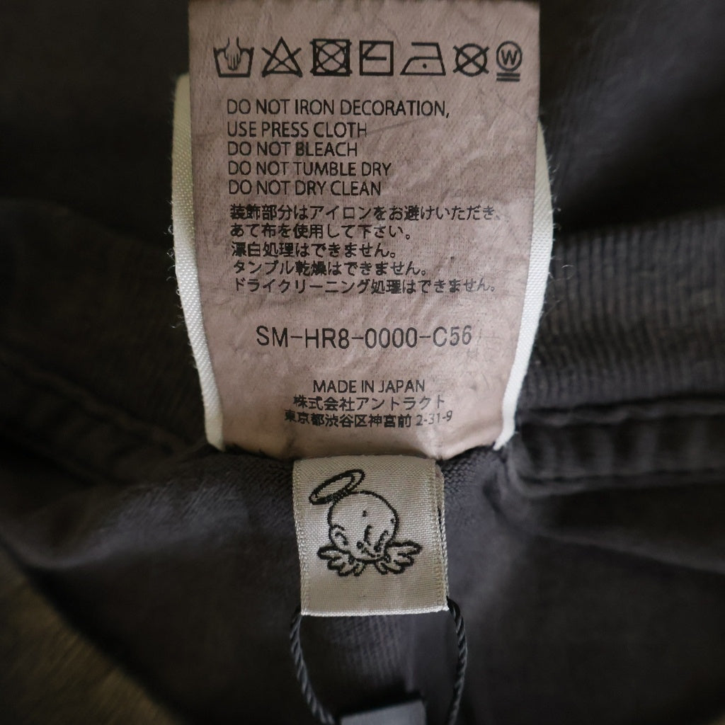 SAINT MICHAEL(セントマイケル) 25SS ×FRIENDS VINTAGE GRAPHIC TEE SM-HR8-0000-C56 ×フレンズ ヴィンテージ加工 グラフィック半袖Tシャツ ブラック
