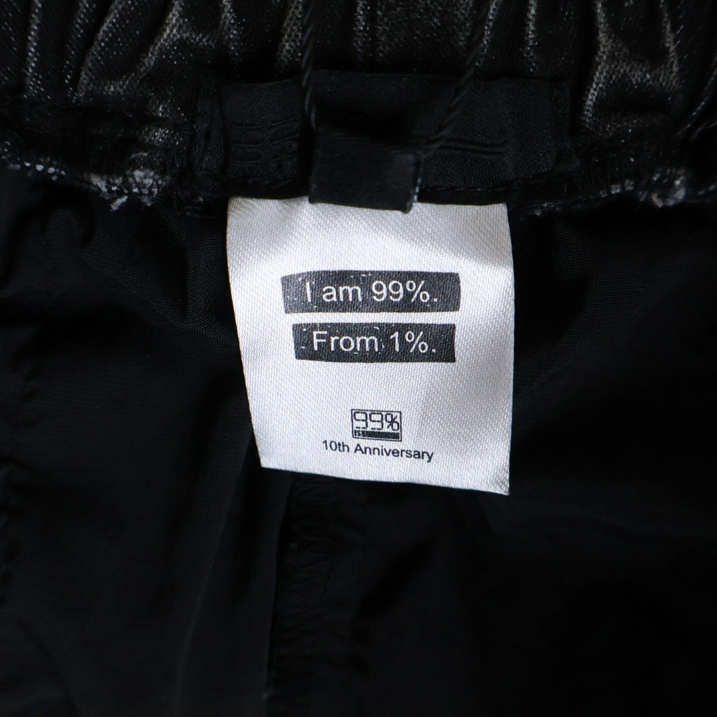 99%is(ナインティナインパーセントイズ) Washded Gobchang Pants NNGOB-PT23 ウォッシュド ゴブチャンパンツ ブラック