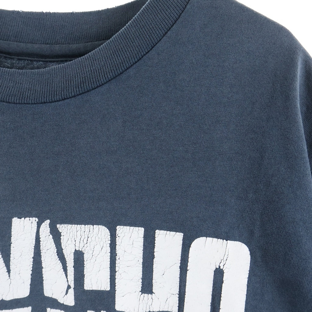 UNDERCOVER(アンダーカバー) 99SS ARCHIVE RELIFE期 PSYCHOプリント クルーネック半袖Tシャツ カットソー ネイビー -