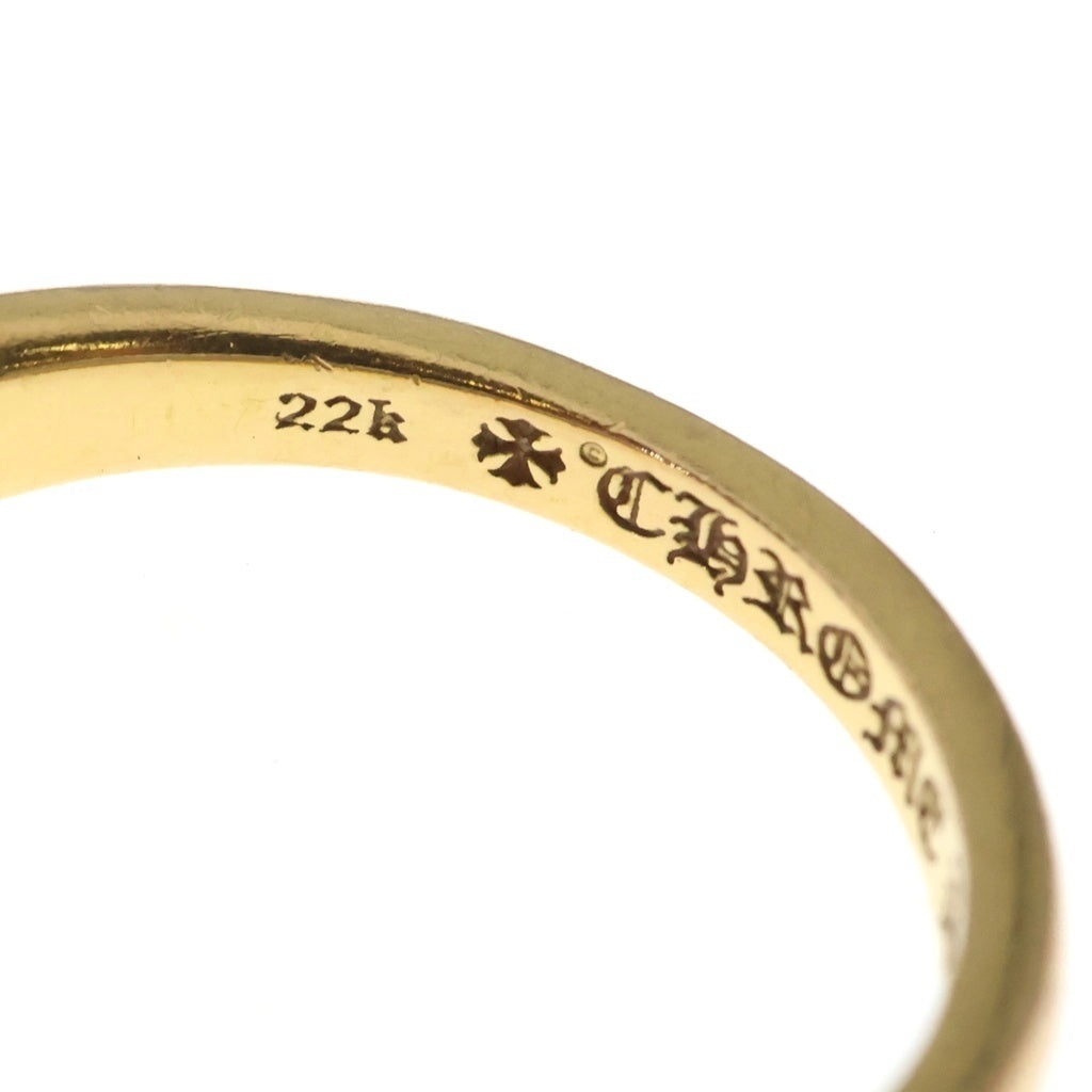 CHROME HEARTS(クロムハーツ) 22K BABY CLSC ベイビークラシックフレアニー ゴールドリング