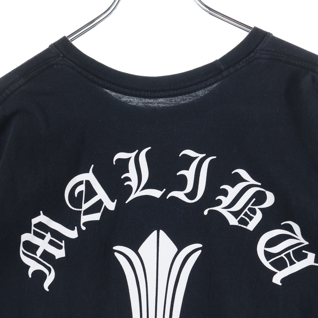 CHROME HEARTS(クロムハーツ) MALIBU Floral Cross Tee フローラルクロス 半袖Tシャツ カットソー ブラック