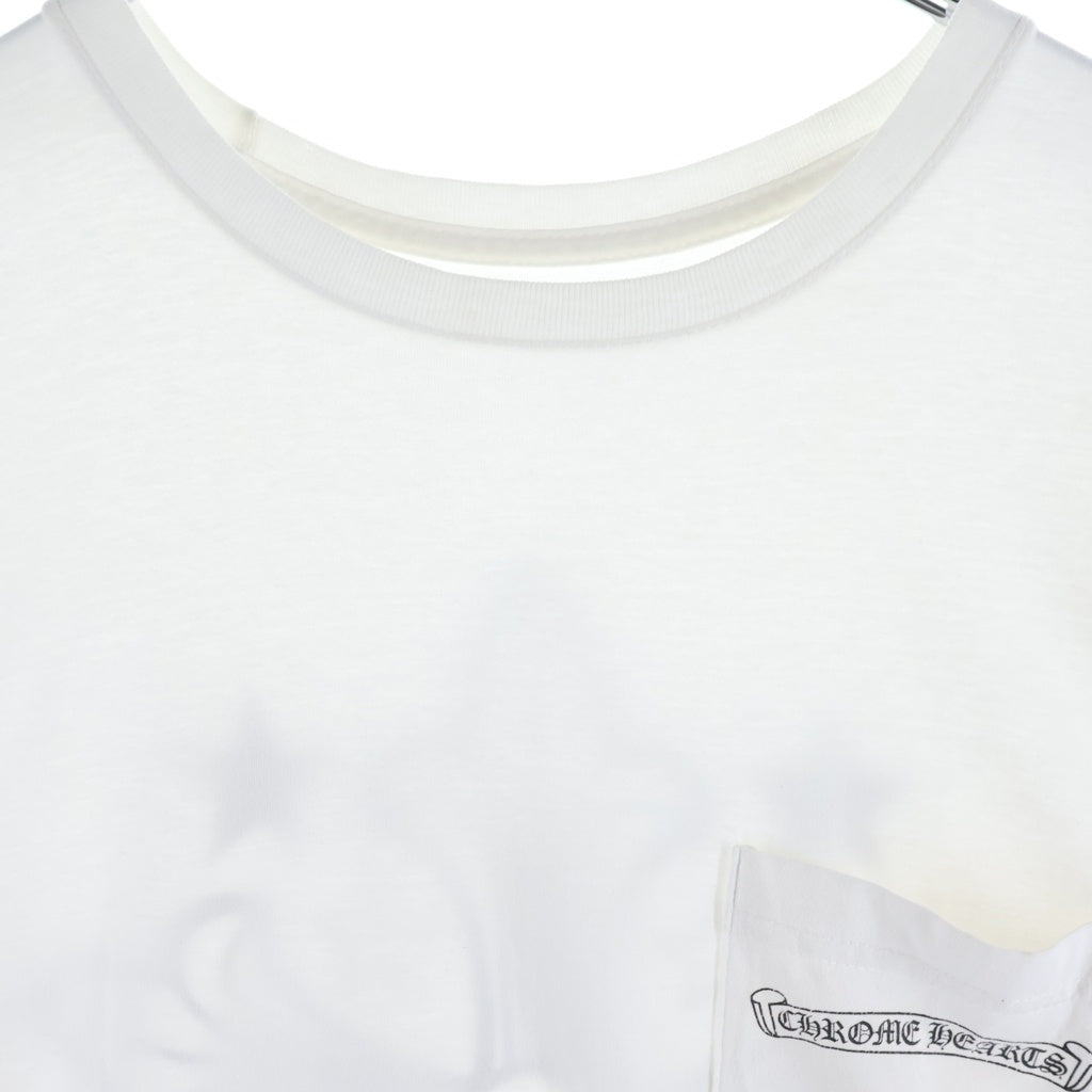 CHROME HEARTS(クロムハーツ) Cross Star Tee クロススター 半袖Tシャツ カットソー ホワイト