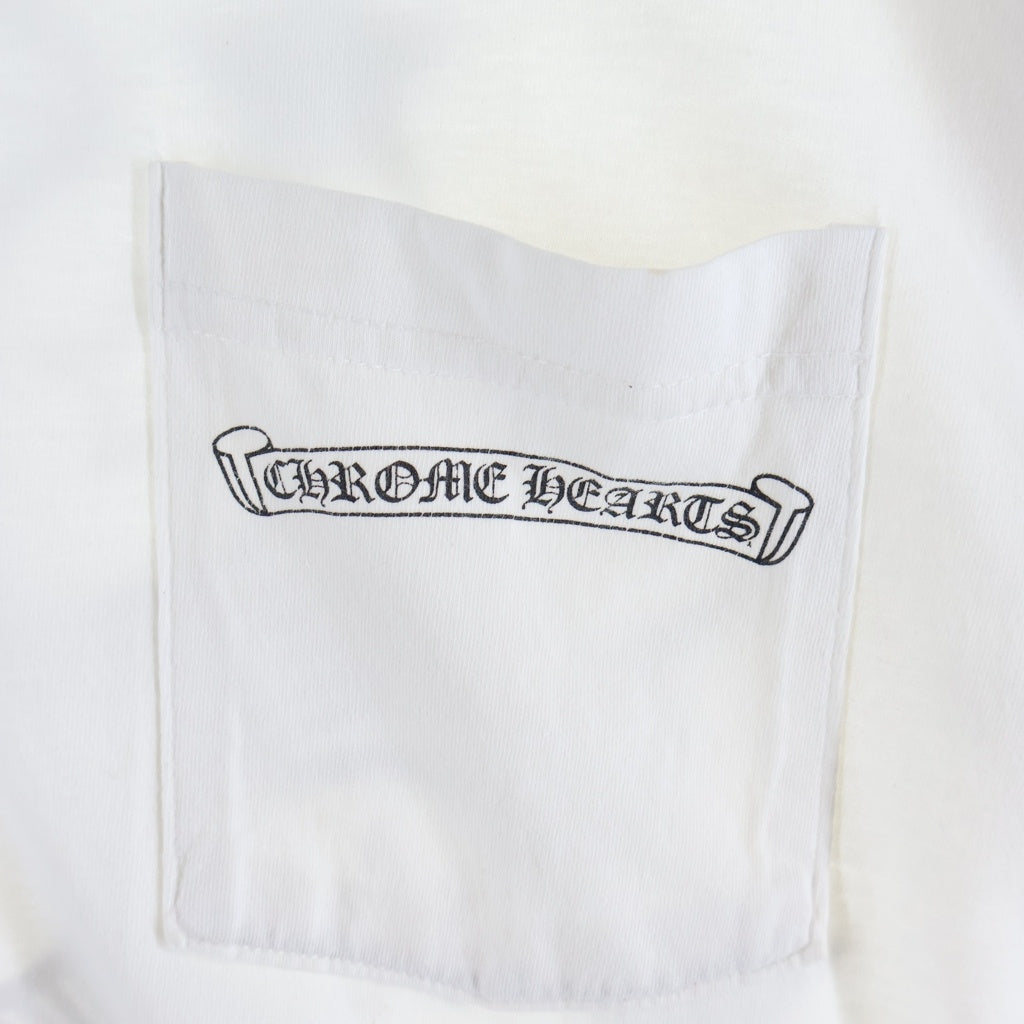 CHROME HEARTS(クロムハーツ) Cross Star Tee クロススター 半袖Tシャツ カットソー ホワイト