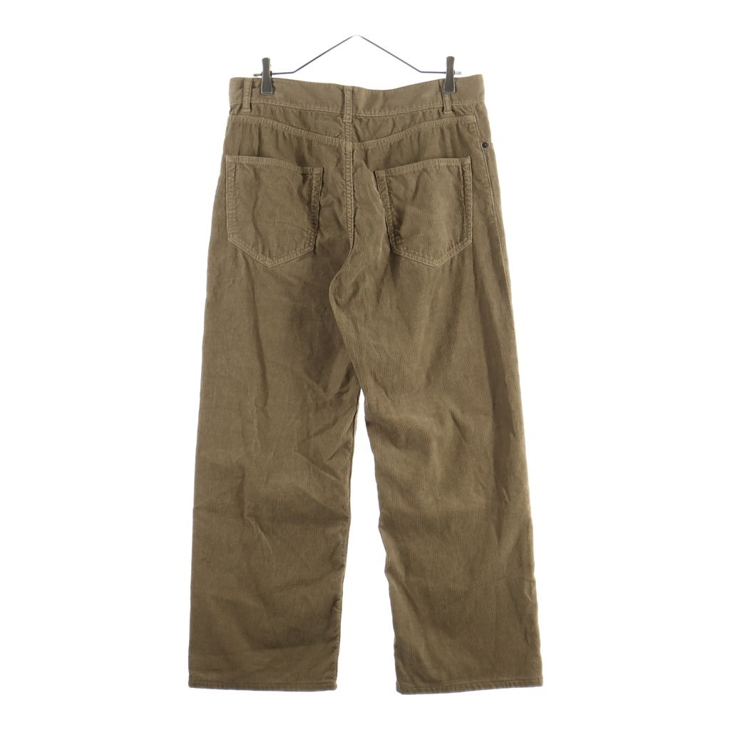 THE ROW(ザロウ) Rossen Pant Mud 1253 W3724 コーデュロイパンツ ブラウン
