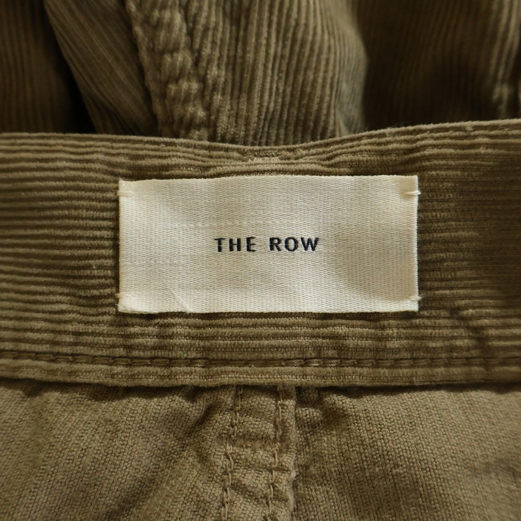 THE ROW(ザロウ) Rossen Pant Mud 1253 W3724 コーデュロイパンツ ブラウン