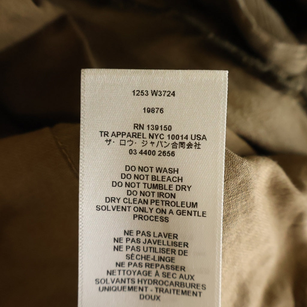 THE ROW(ザロウ) Rossen Pant Mud 1253 W3724 コーデュロイパンツ ブラウン