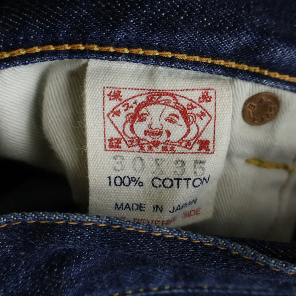 EVISU(エビス) 90-00s No.2 2000 Denim Pants ボタンフライ デニムパンツ インディゴ