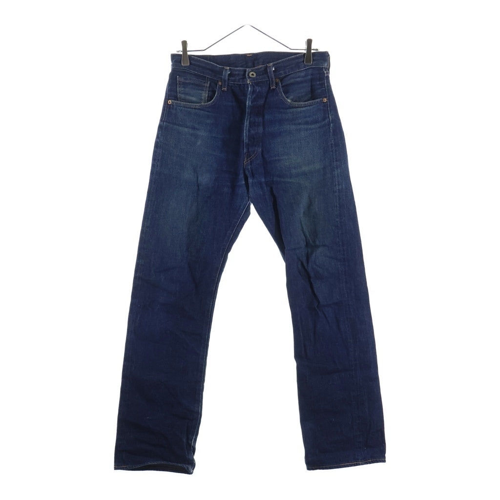 Levi's VINTAGE CLOTHING(リーバイス ビンテージ クロージング) 90-00s 44501 S501XX 1944MODEL Replica レプリカ ボタン裏刻印無 BIG E 片面タグ 月桂樹ボタン ボタンフライ 大戦復刻 デニムパンツ